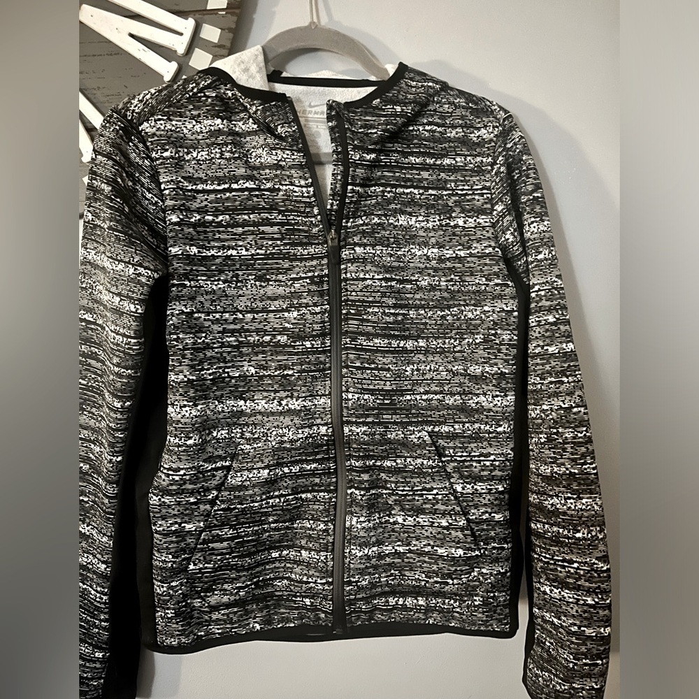 Nike Therma fit zip up hooded running athletic jacket size small
